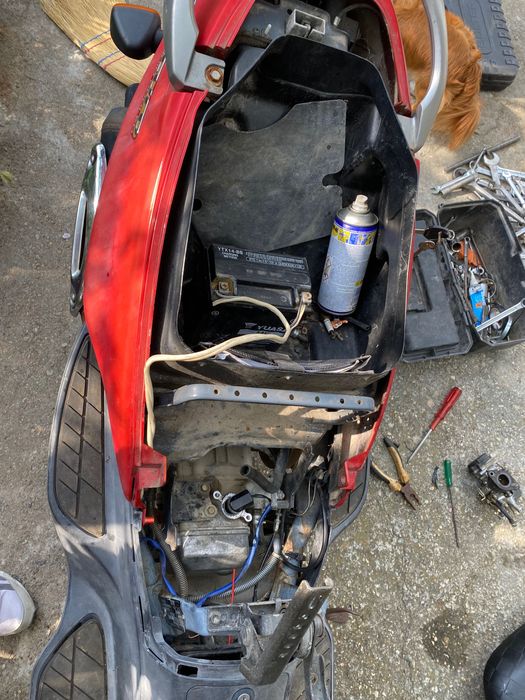 Suzuki epicuro 125 на части