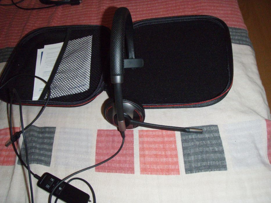 Casca office call center bluetooth Plantronics Blackwire C710 + cutie