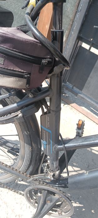 Bicicleta electrica asistata cu 9 viteze electric și 21 mecanice