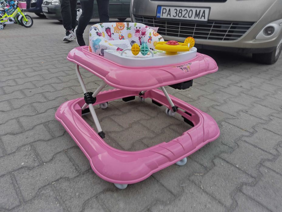 MONI Проходилка Jungle FUN розов