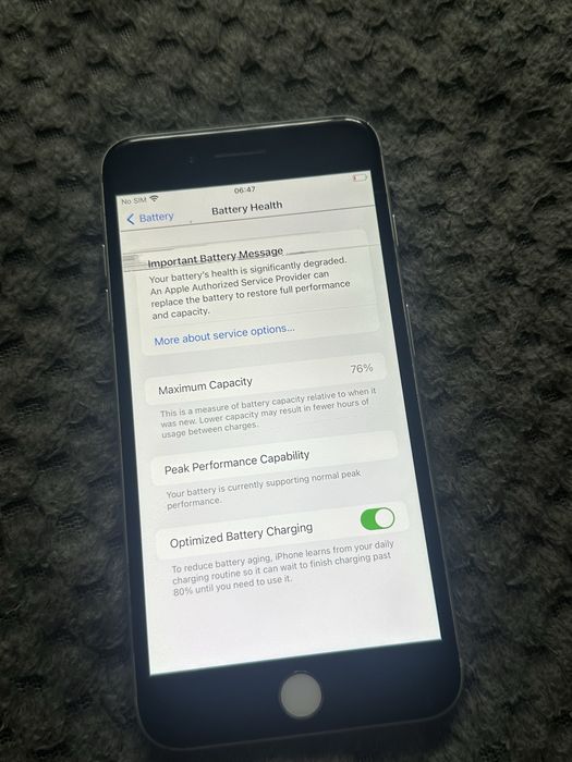 Vând Iphone 7 Plus 32gb- Silver