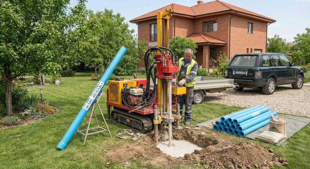 Foraje Puțuri Apă Ilfov - București - Prahova | Alimentare Apă Uz Casnic & Grădină