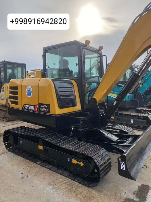 SANY SY60C zanjirli ekskavator