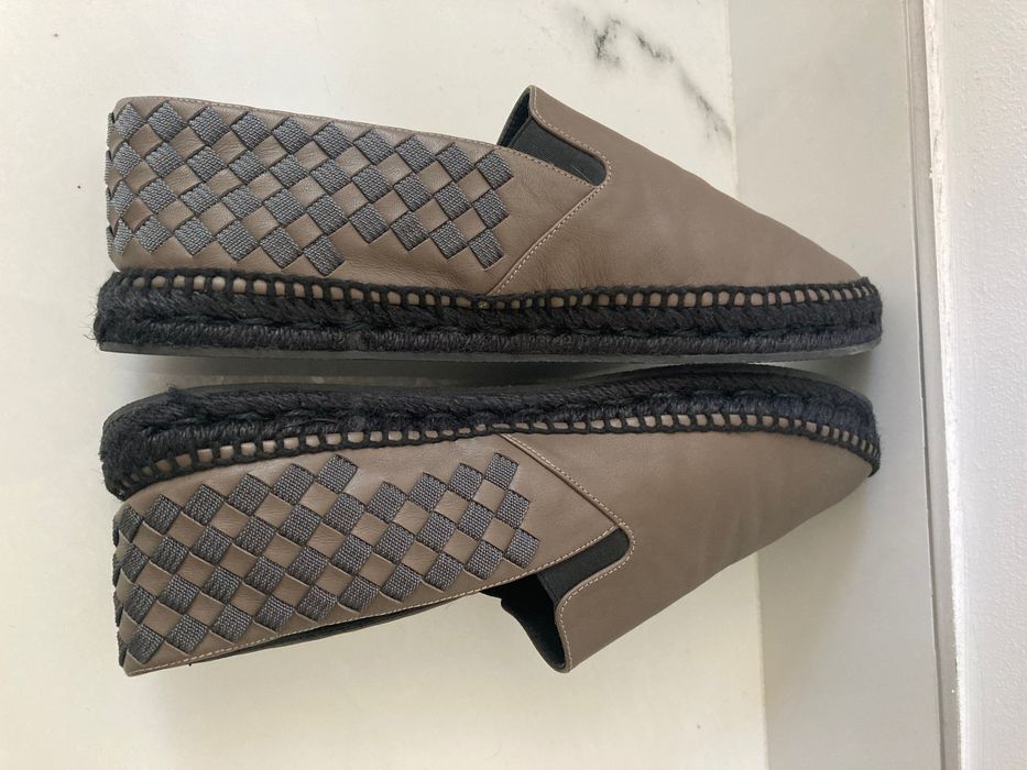Bottega Veneta Intrecciato leather Espadrilles