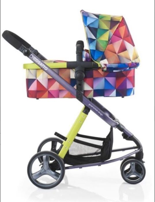 Carucior sistem 3 in 1 cu pliere compacta