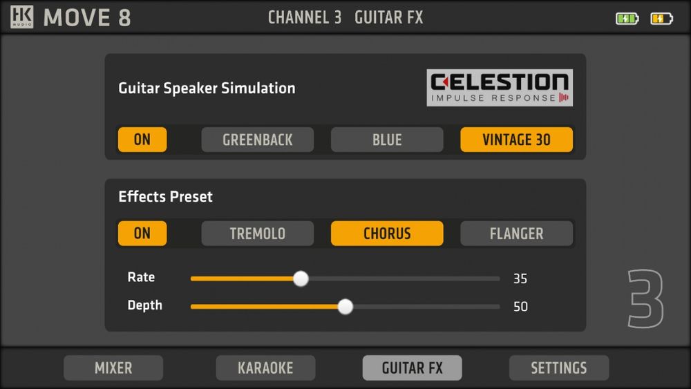 HK audio 8 колона с 2бр.батерии