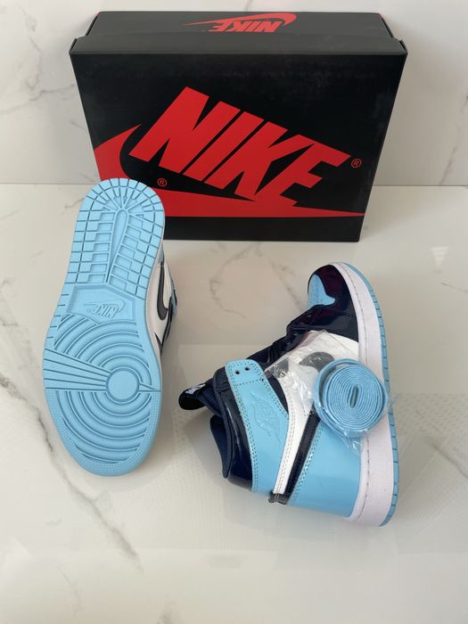 Air Jordan 1 Retro UNC Patent Full Box Verificare Colet Size 35,5-45