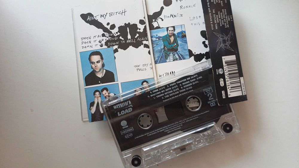 Casete audio Metallica, 2 bucati