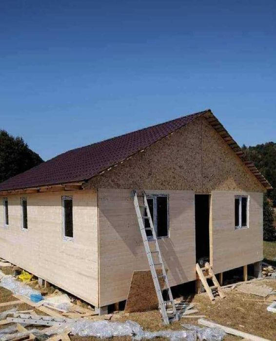 Vand casa modulara pe structura metalica, pret de producator