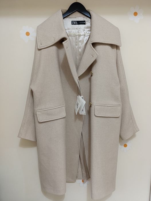 Palton Zara Manteco M oversize