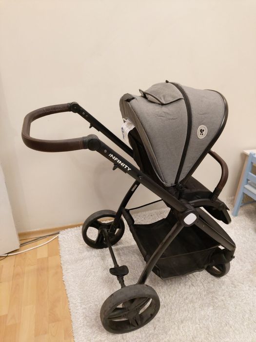 LORELLI Premium Комбинирана количка 3в1 INFINITY GLACIER GREY