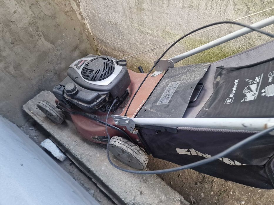 Masina de taiat iarba Einhell benzina BRIGGS 3CP Tractiune+COS