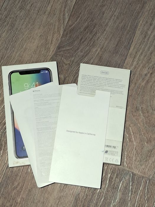Iphone X на 64 гб 100 акб