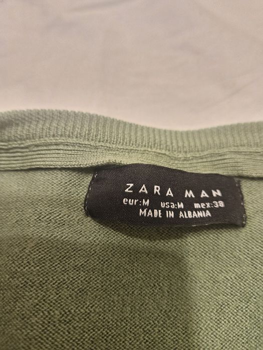 Bluza lana fina merinos Zara Man M