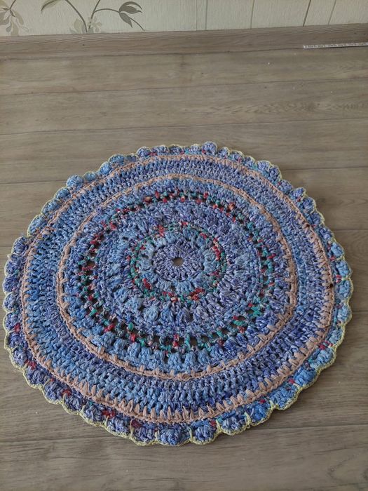 Половички  вязаные , х.б ,.круглые