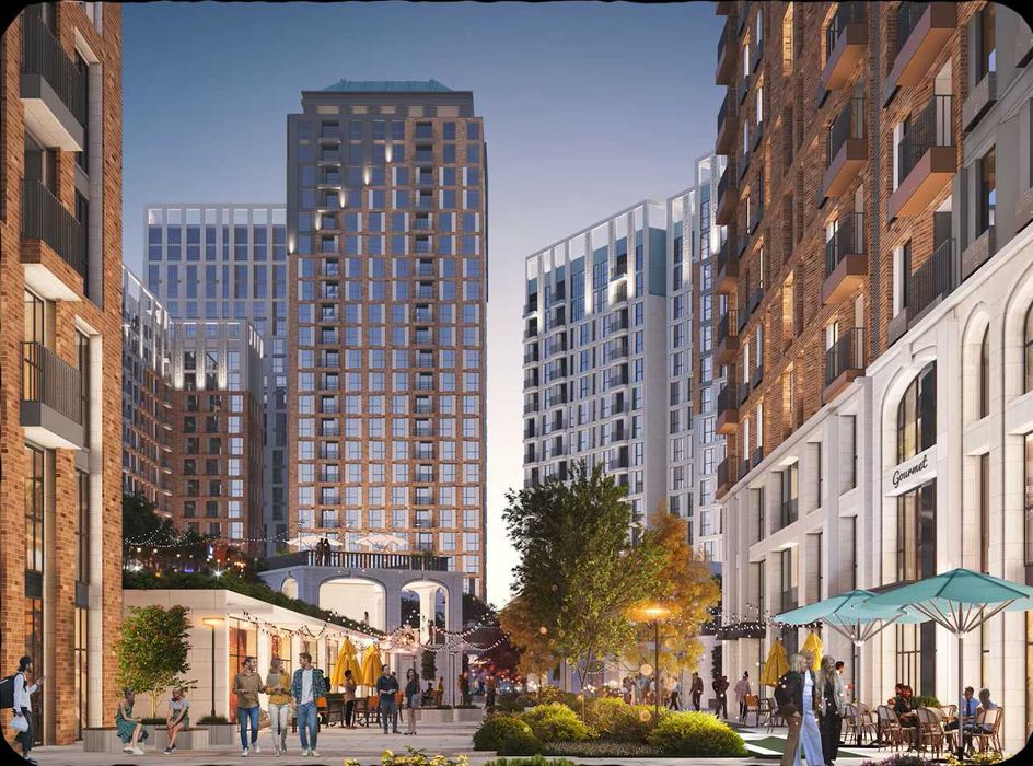 Новостройка - Бизнес класс 1 комнаты 33.35 м² Метро Пушкинская