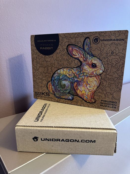 Паззл Unidragon деревянный с коробкой