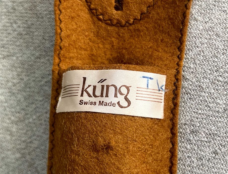 Flaut drept Küng Swiss Made lemn sopran cu toc original