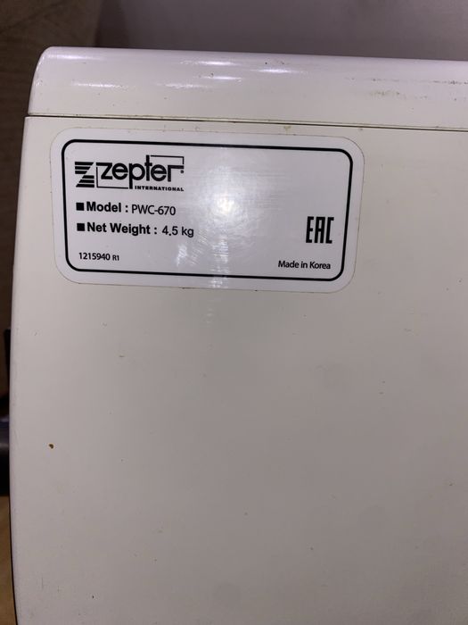 (zepter)филтр для воды модель: PWC-670