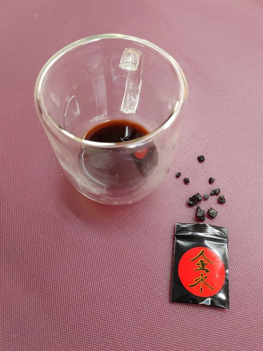 Ча Гао (смола шу пуэра). )