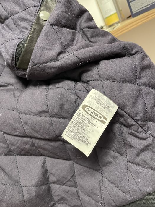 Мъжко черно кожено яке G-Star Raw