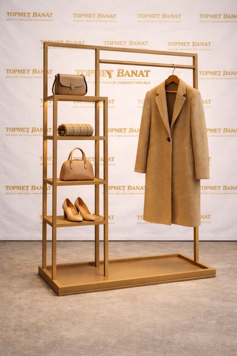 Standere metalice haine profesionale stative haine magazin