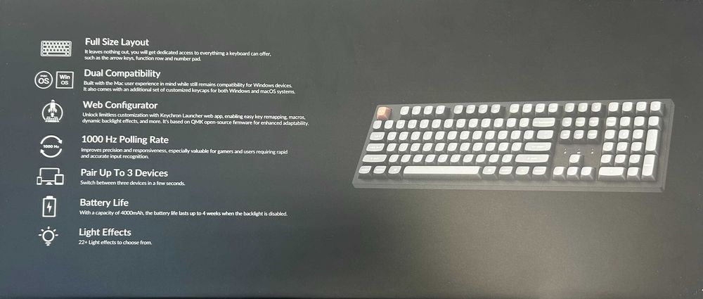 Tastatura mecanica KEYCHRON K10 MAX [#16377#]