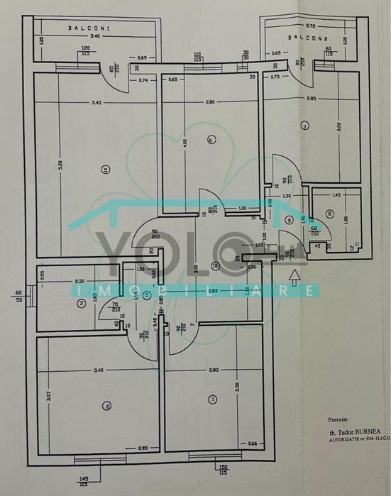 Apartament cu 4 camere situat în zona Promenada Mall