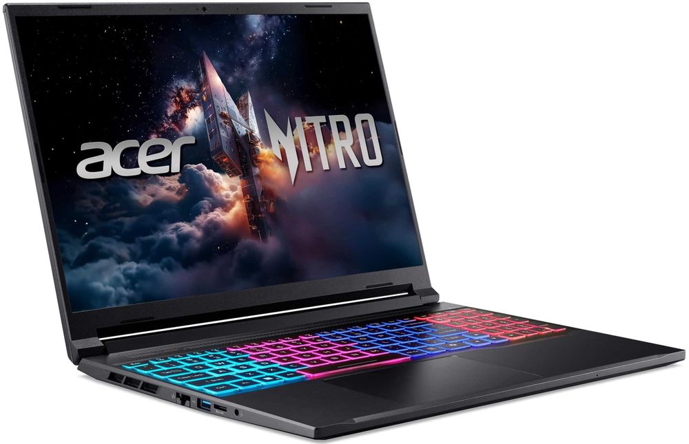 Ноутбук ACER NITRO V16S CORE 9-270H 16GB 1TB SSD 8GB RTX5070 16" BLACK