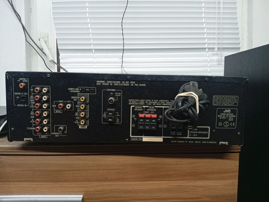 5.1 канален ресивър JVC