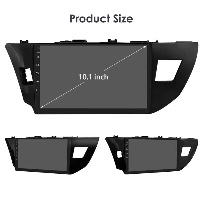 Navigatie android Toyota Corolla GPS Waze YouTube Carplay BT