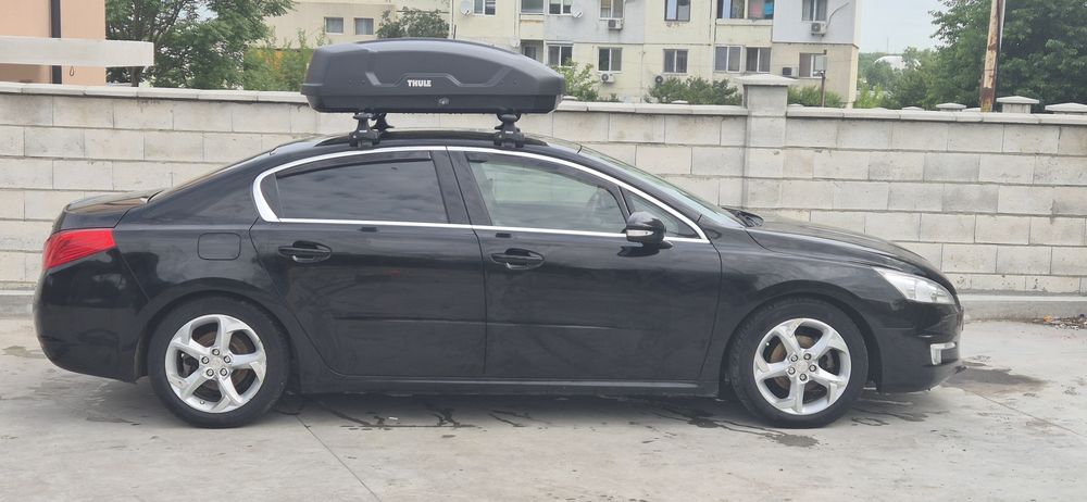 Автобокс Thule Force XT S , Двойно отваряне, 300л, Черен