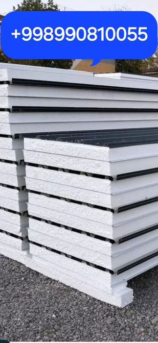 Сэндвич панели Пукакли ва Базалтли Сендвич понели Завод Sendvich panel
