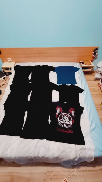 Женски метъл и рок тениски размер с,м и л