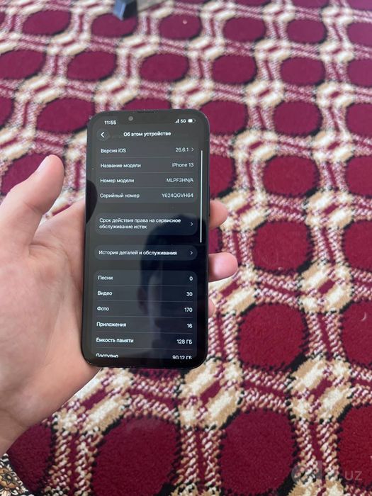 Iphone 13 ortacha holatda naxt sotilmaydi
