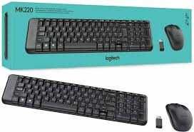 Клавиатура + Мышь Logitech MK220 USB