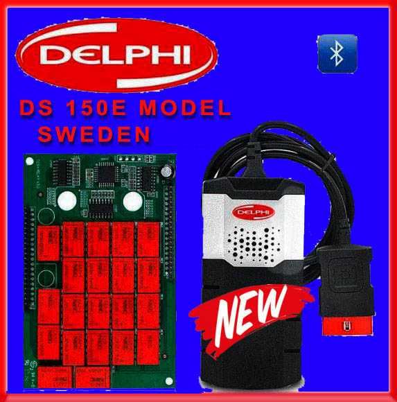 Tester Auto Delphi Ds 150e Premium Multimarca Autoturisme si Camioane Model 2026
