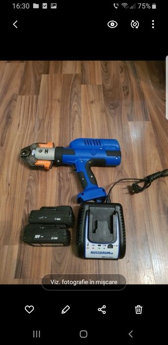 Presă de sertizat Nussbaum Viega Picco