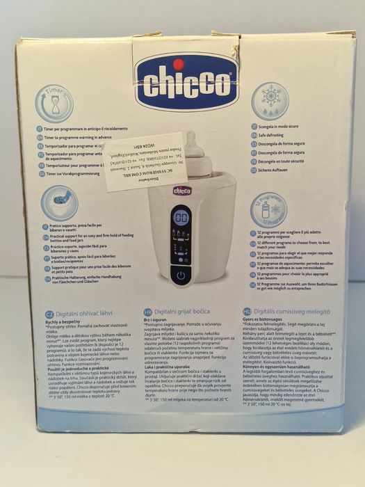 Încălzitor biberoane Chicco Digital – nou, cutie originală