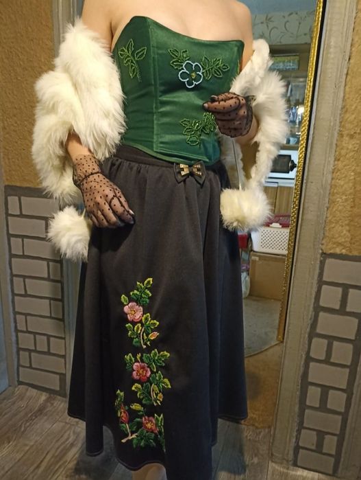 Меховое болеро .