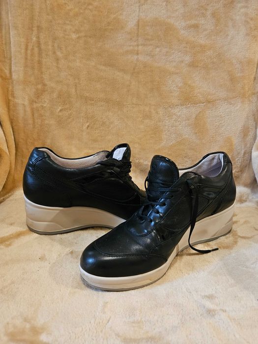 Pantofi sport dama Samsonite piele int ext talpa inalta platforma 39