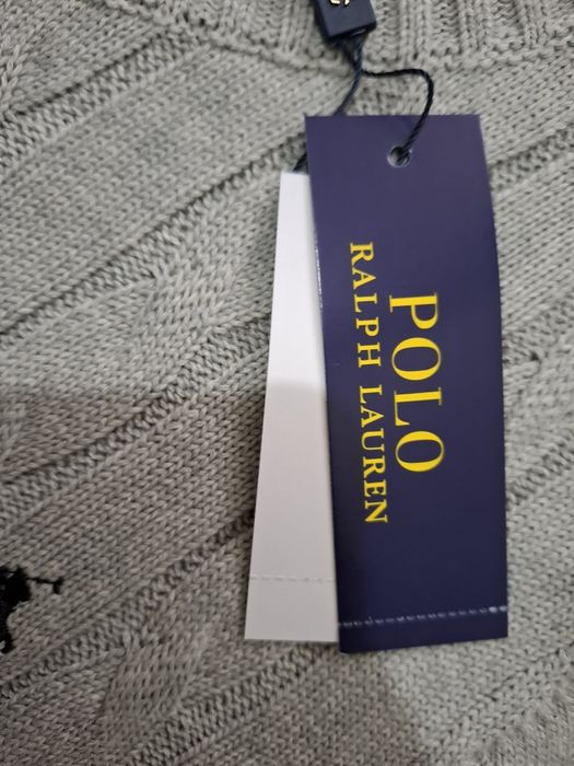 Pulover Polo Ralph Lauren gri