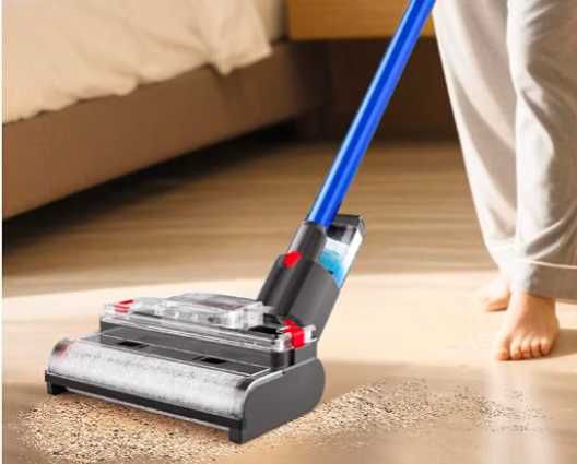 Accesoriu 2-în-1 Aspirare și Spălare pentru Dyson V7/V8/V10/V11/V15 – Mop electric cu rezervoare pentru apă curată și murdară