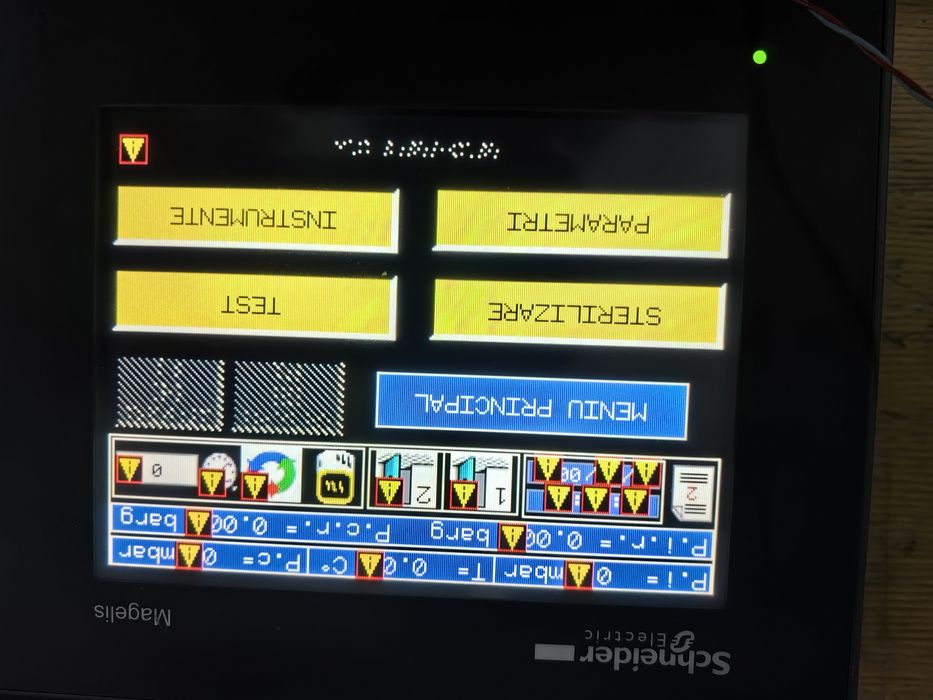 Display schneider magelis GTO panel, touchscreen