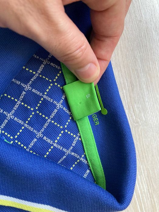 Hugo Boss Green GR Peppo Pro Modern Fit polo t shirt мъжка поло тениска размер S