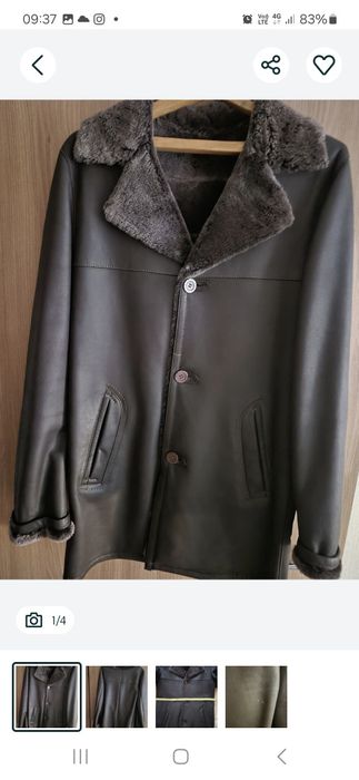 Продам мужскую дубленку