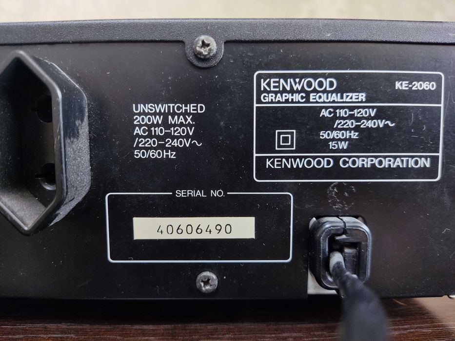 Эквалайзер kenwood kе 2060