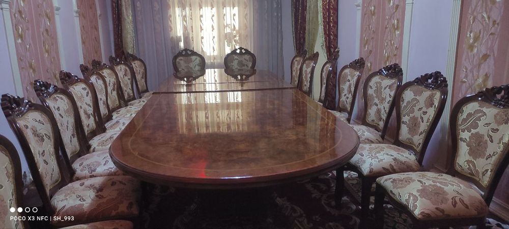 Stol srul soriladi 20kishilik