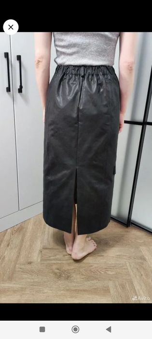 Юбка новая под кожу из Кореи