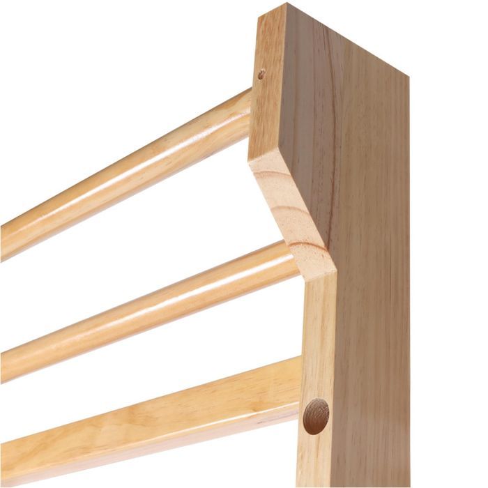 Spalier Fitness lemn natural